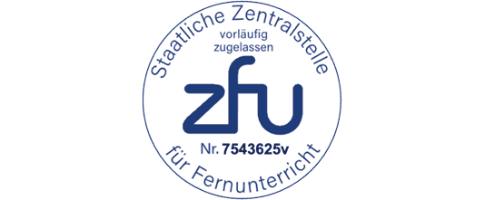 ZFU Zertifikat mit Nr. 7543625v